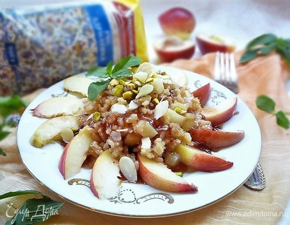 Ризотто с нектаринами Ризотто с нектаринами