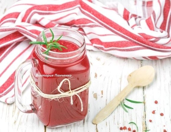 Гаспачо из свеклы