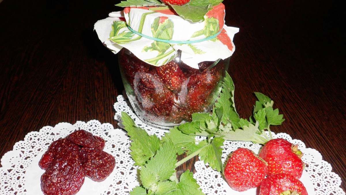 Вяленая клубника