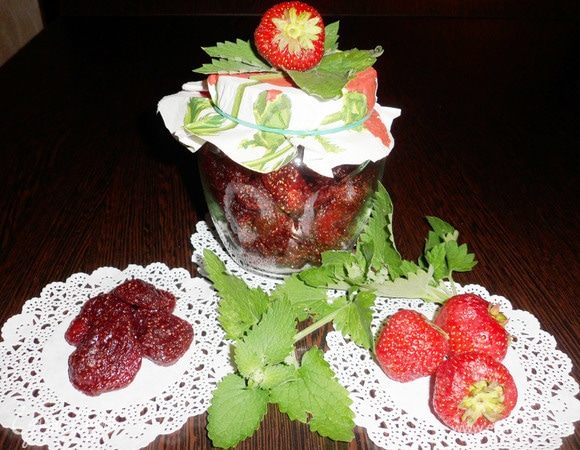 Вяленая клубника Вяленая клубника