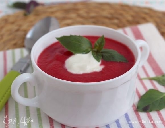 Суп-пюре со свеклой