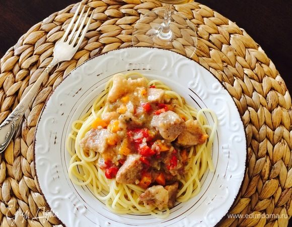 Свинина в пиве