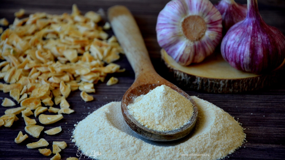 Сушеный чеснок