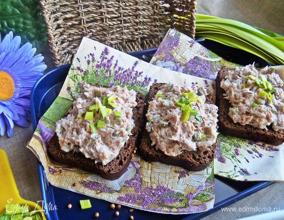 Паштет из тунца с яблоком и рисом Паштет из тунца с яблоком и рисом