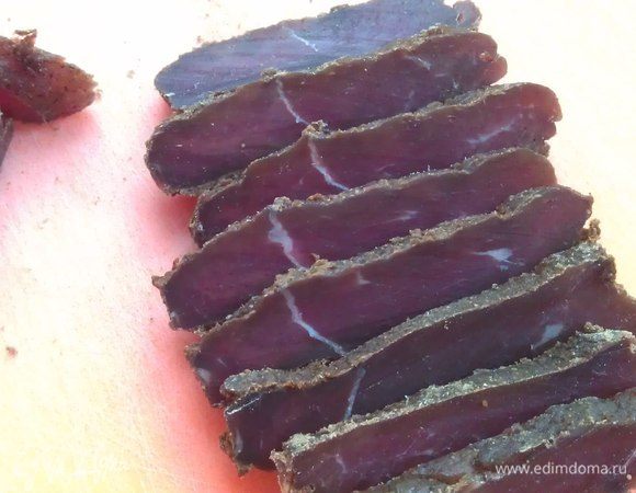 Вяленая бастурма Вяленая бастурма