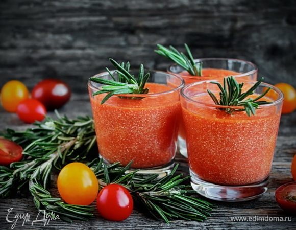 Белковый смузи с томатами и хрустящими отрубями Белковый смузи с томатами и хрустящими отрубями