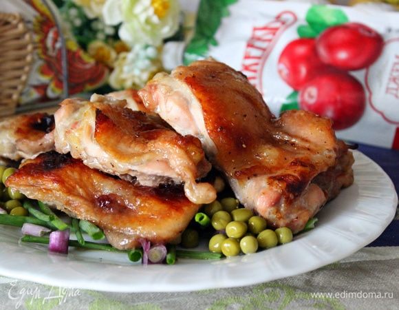 Запеченное куриное филе в глазури Запеченное куриное филе в глазури