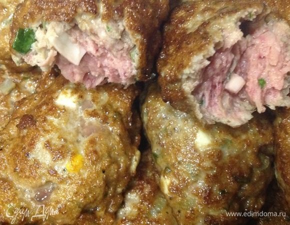 Ленивые зразы из индейки