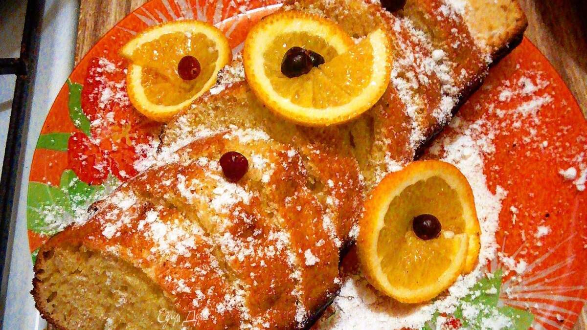 Кекс «Апельсиновая ваниль с ромом»