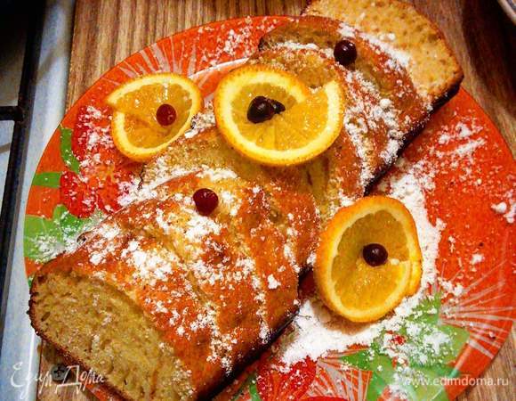 Кекс «Апельсиновая ваниль с ромом»