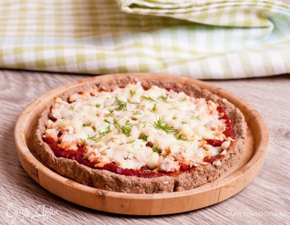 Пицца на основе хрустящих отрубей