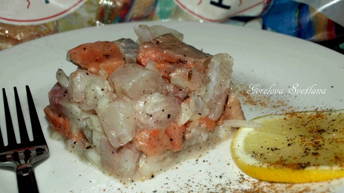 Сугудай из нерки и тилапии