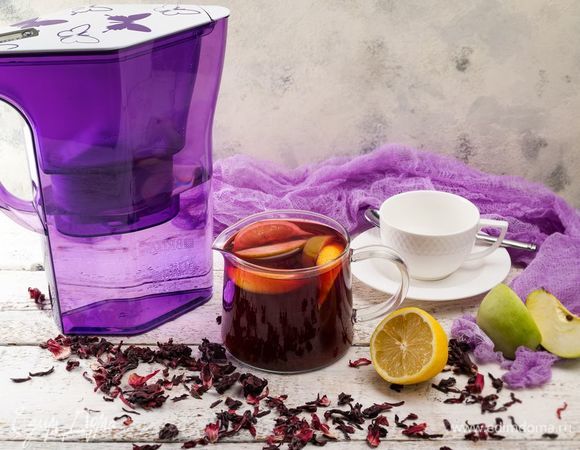 Ароматный чай с гибискусом Ароматный чай с гибискусом