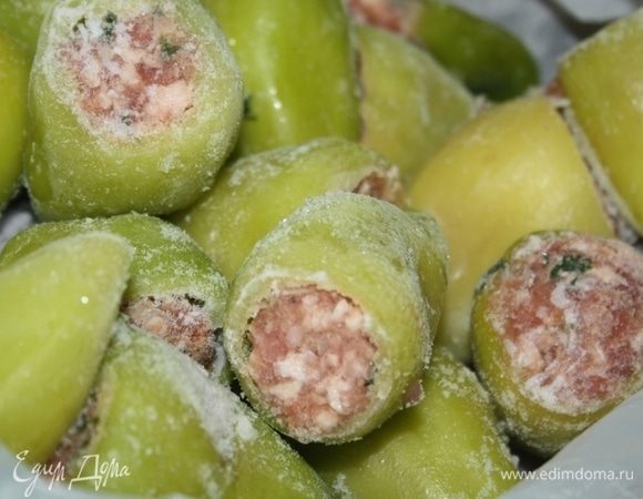 Фаршированные болгарские перцы на зиму