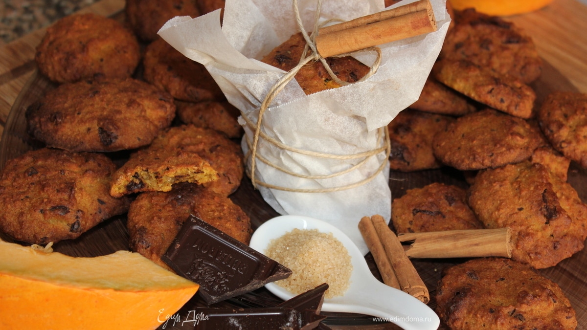 Тыквенно-гречневые бискотти