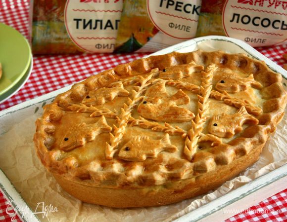 Пирог с рыбой сахалинский Пирог с рыбой сахалинский