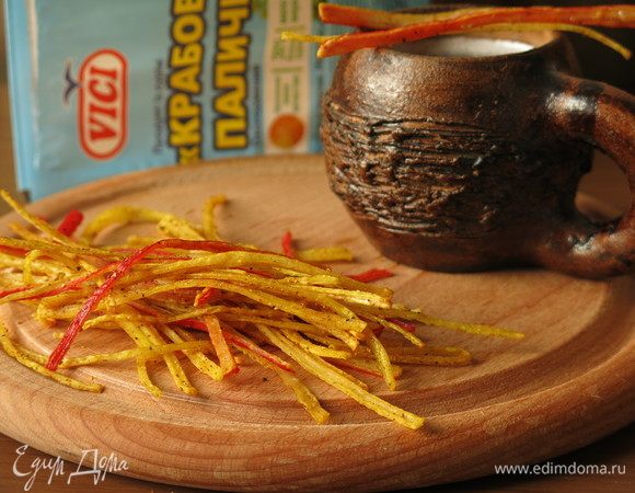 Хрустящие крабовые палочки