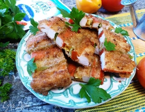 Закуска «Полосатый коврик» Закуска «Полосатый коврик»