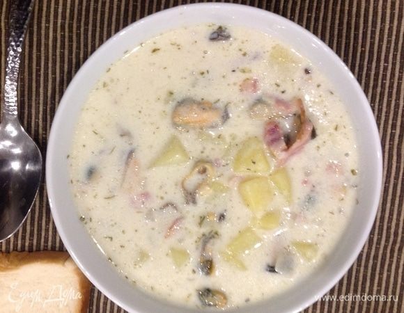 Суп с мидиями Суп с мидиями