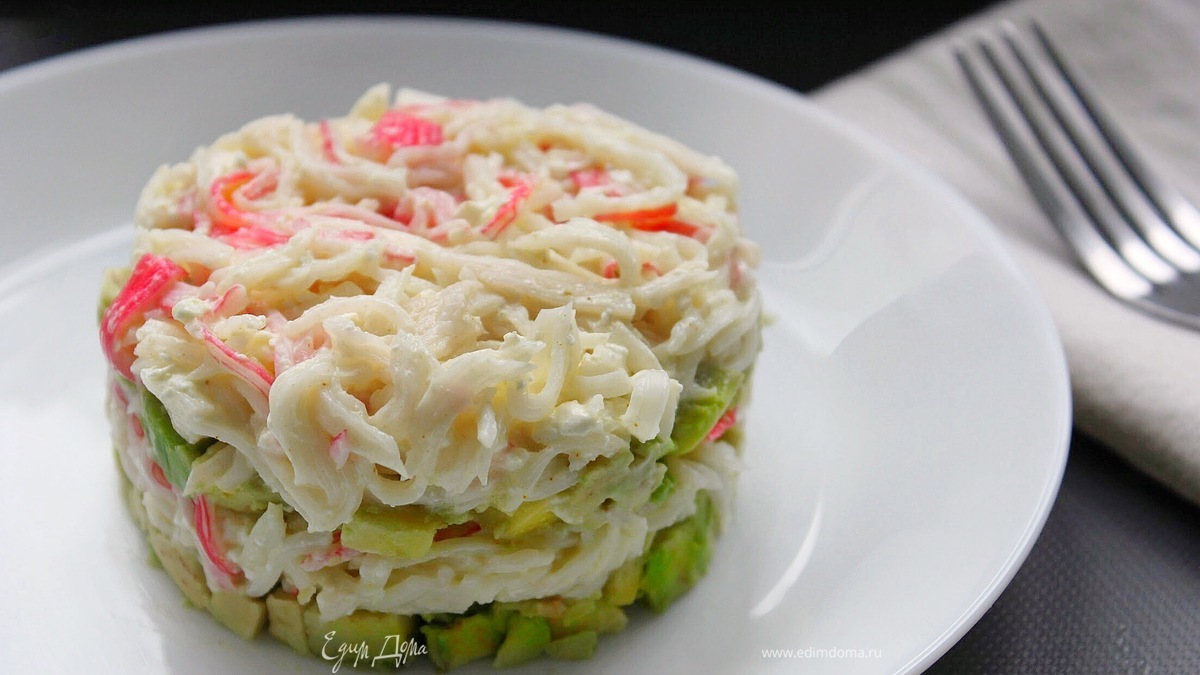 Тартар из снежного краба