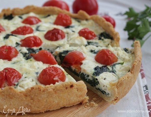 Тарт со шпинатом Тарт со шпинатом