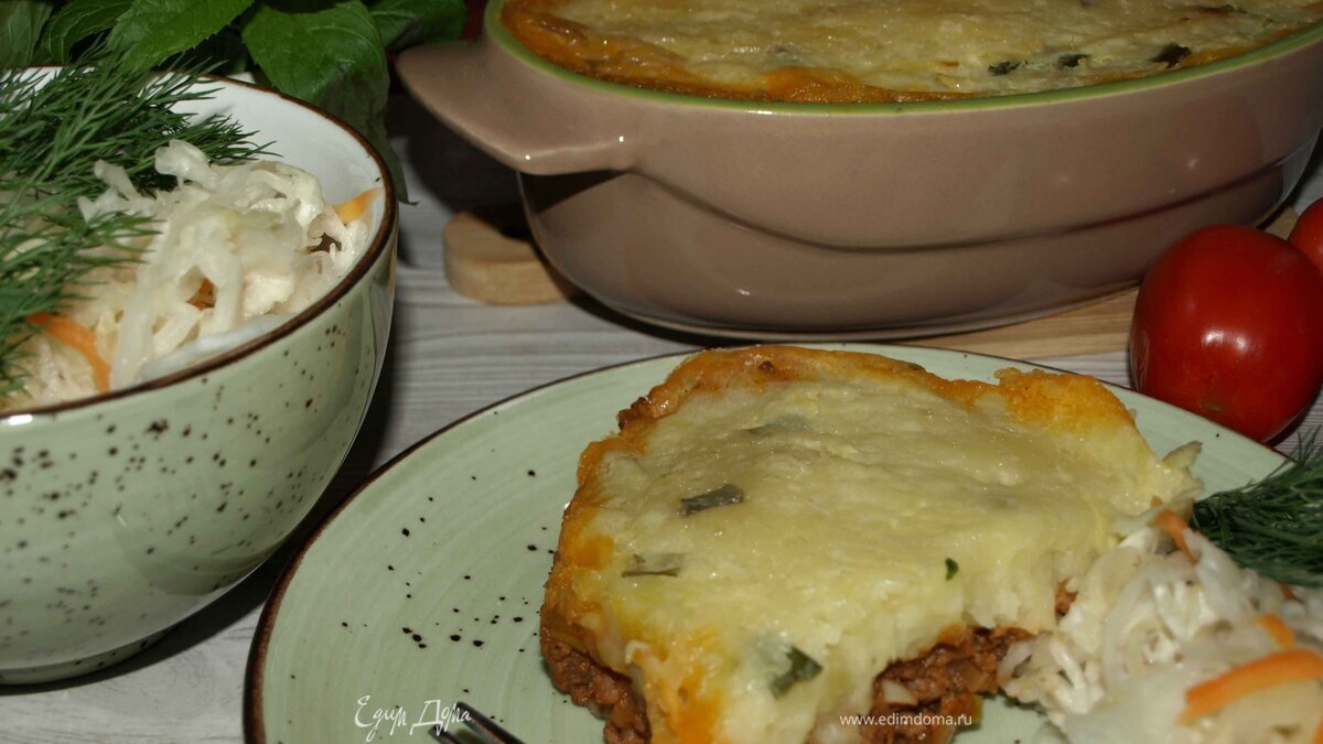 Картофельно-мясная запеканка