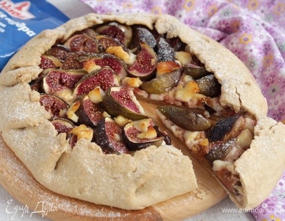 Галета с инжиром и козьим сыром Галета с инжиром и козьим сыром