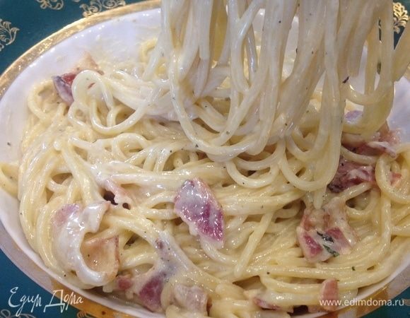 Спагетти «Алла карбонара» Спагетти «Алла карбонара»