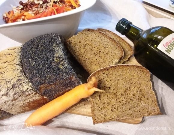 Морковный хлеб на полбяной муке Морковный хлеб на полбяной муке