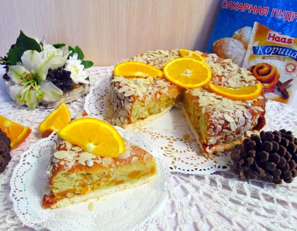 Миндально-тыквенный пирог Миндально-тыквенный пирог