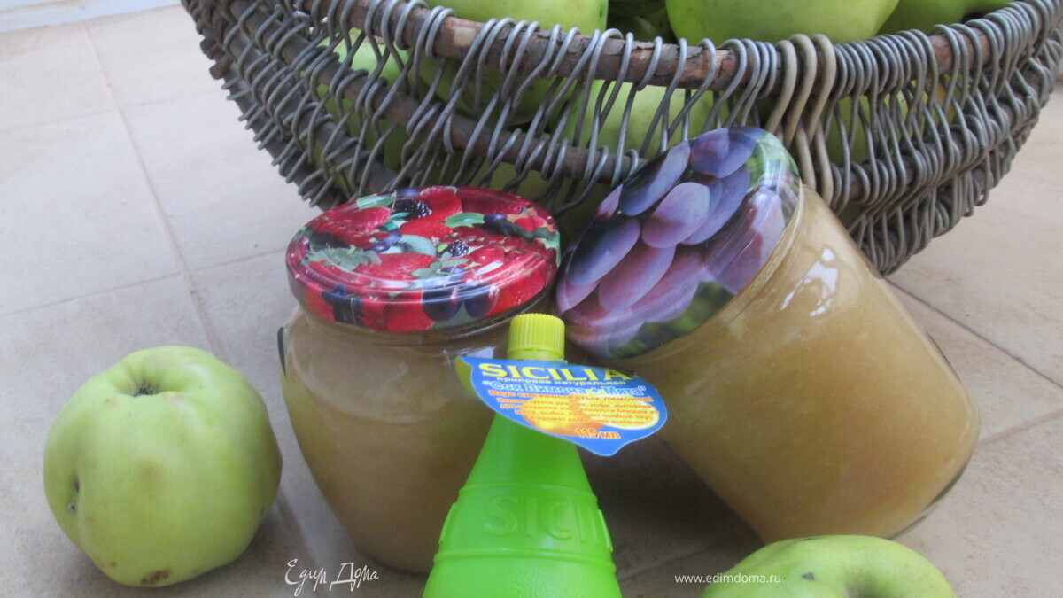 Яблочное пюре «Неженка»