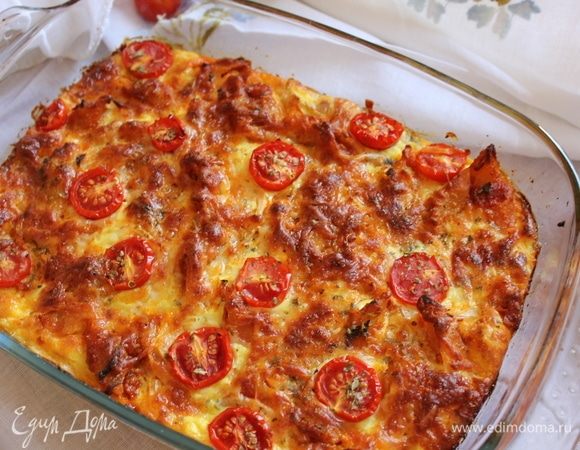 Паста с черри из духовки