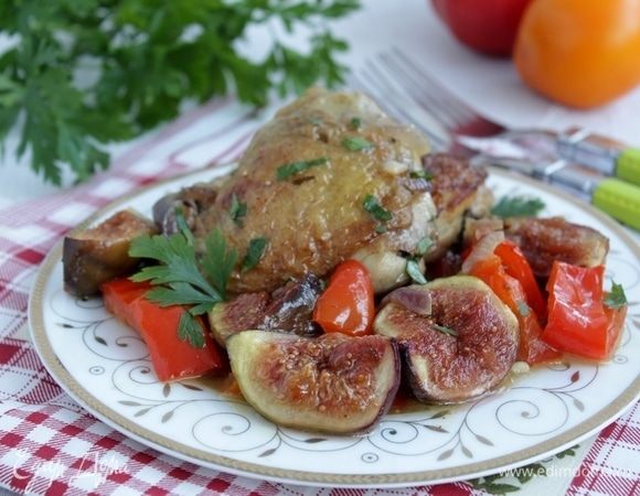 Курица с инжиром Курица с инжиром