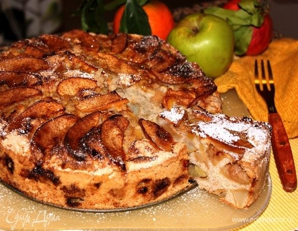 Шарлотка «Ароматная» без масла Шарлотка «Ароматная» без масла