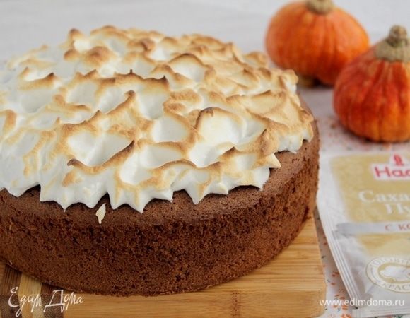 Пирог с тыквой и меренгой Пирог с тыквой и меренгой