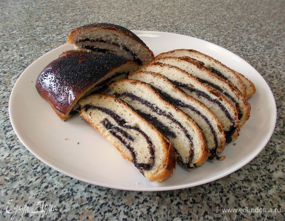 Рулет с маковой начинкой Рулет с маковой начинкой