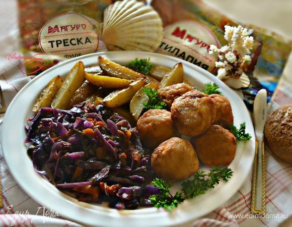 Исландские рыбные шарики Fiskibollur