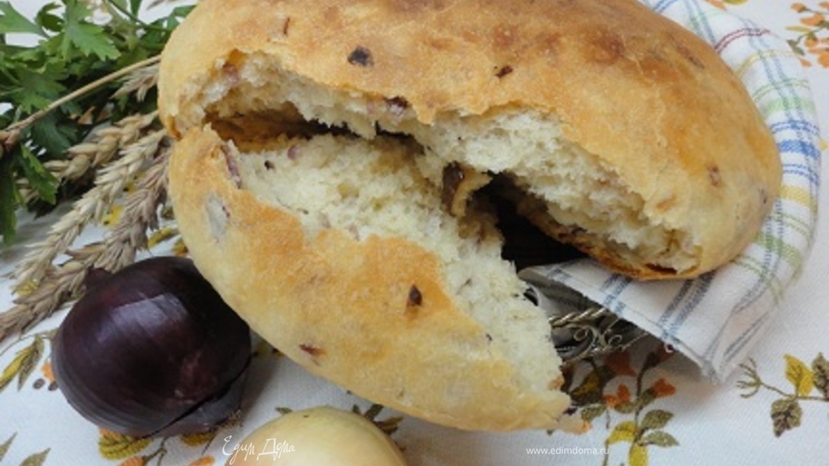 Луковый хлеб