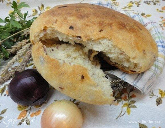 Луковый хлеб