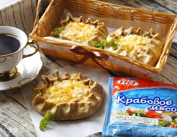 Галеты из крабового мяса Галеты из крабового мяса