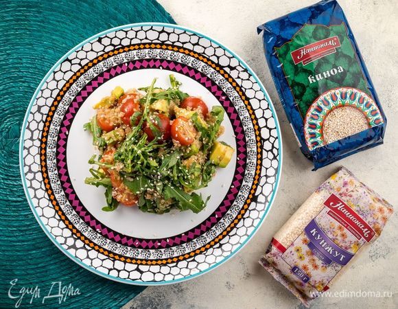 Салат с киноа и авокадо Салат с киноа и авокадо