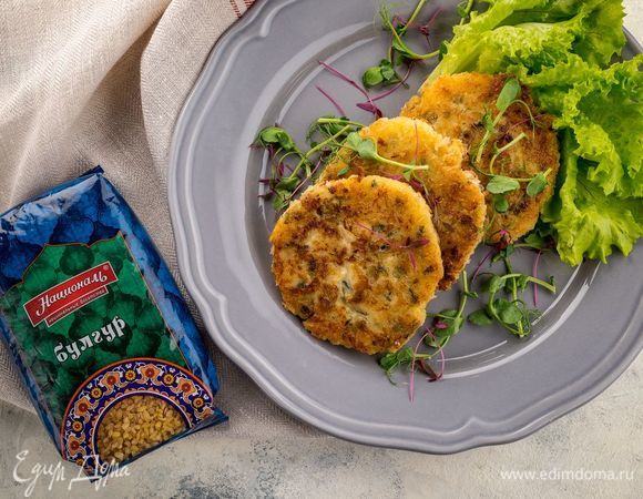 Аппетитные котлетки с булгуром