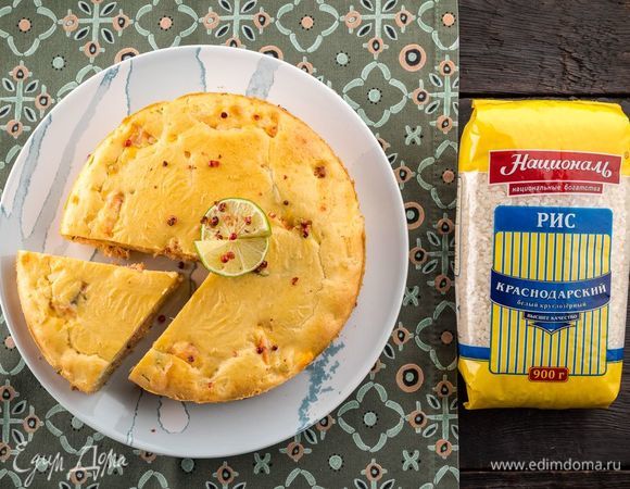 Рыбный пирог с рисом Рыбный пирог с рисом