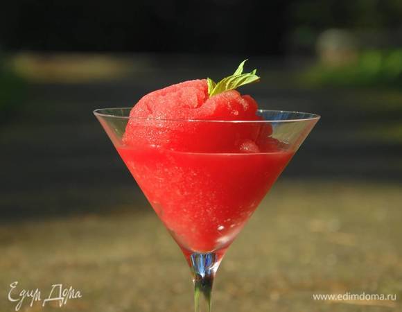 Арбузная гранита Арбузная гранита