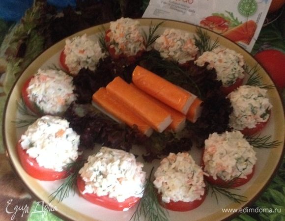 Закуска с крабом Закуска с крабом