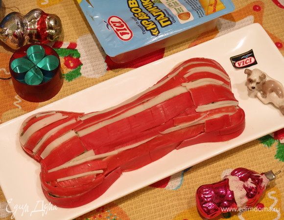 Салат на Новый год «Косточка» Салат на Новый год «Косточка»