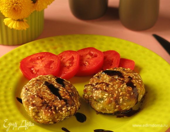 Постные котлеты из брокколи