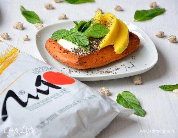 Несладкие фитнес-вафли с отрубями