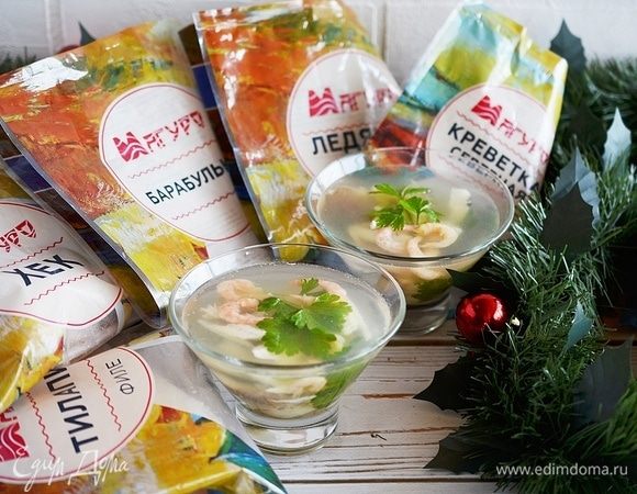 Студень из рыбного ассорти Студень из рыбного ассорти