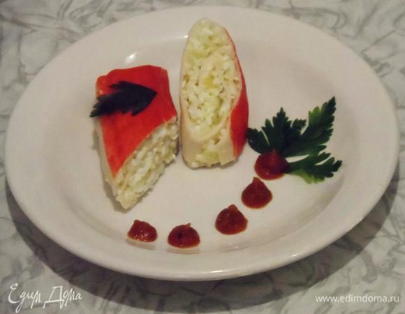 Крабовые рулетики Крабовые рулетики